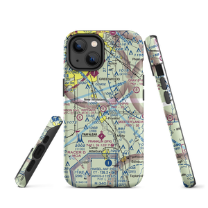 Canary's Airport (20IN) VFR Sectional  Tough iPhone Case