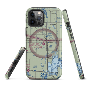 Cando Municipal Airport (9D7) VFR Sectional  Tough iPhone Case