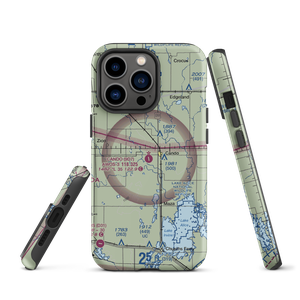 Cando Municipal Airport (9D7) VFR Sectional  Tough iPhone Case