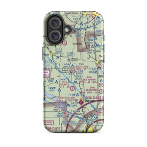 Candy Lake Estate Airport (98OK) VFR Sectional  Tough iPhone Case