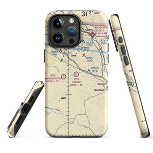 Canon Ranch Airport (9TX9) VFR Sectional  Tough iPhone Case