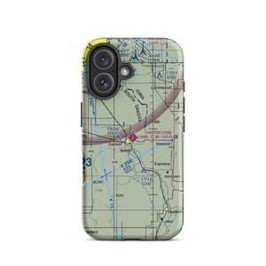 Canton Municipal Airport (7G9) VFR Sectional  Tough iPhone Case