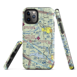 Cantrell Field Airport (CXW) VFR Sectional  Tough iPhone Case