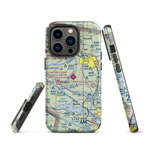 Cantrell Field Airport (CXW) VFR Sectional  Tough iPhone Case