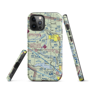 Cantrell Field Airport (CXW) VFR Sectional  Tough iPhone Case