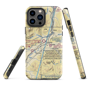 Cantwell Airport (TTW) VFR Sectional  Tough iPhone Case