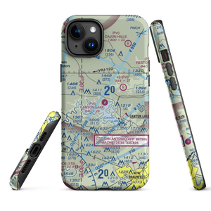 Canyon Lake Airport (34TS) VFR Sectional  Tough iPhone Case