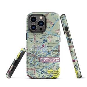 Canyon Lake Airport (34TS) VFR Sectional  Tough iPhone Case