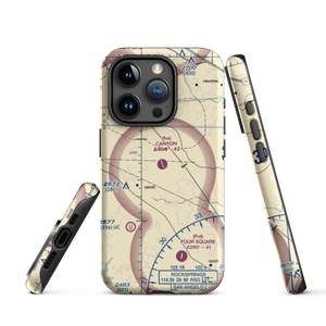 Canyon Ranch Airport (TE37) VFR Sectional  Tough iPhone Case