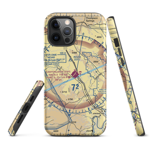 Canyonlands Field (CNY) VFR Sectional  Tough iPhone Case