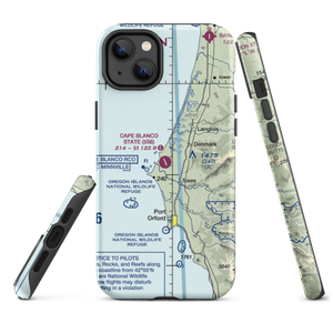 Cape Blanco State Airport (5S6) VFR Sectional  Tough iPhone Case