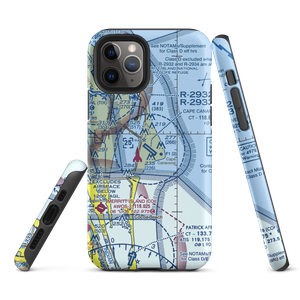 Cape Canaveral AFS Skid Strip (XMR) VFR Sectional  Tough iPhone Case