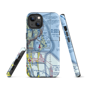 Cape Canaveral AFS Skid Strip (XMR) VFR Sectional  Tough iPhone Case