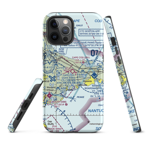 Cape Cod Airport (2B1) VFR Sectional  Tough iPhone Case