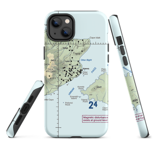 Cape Field at Fort Glenn (US-0256) VFR Sectional  Tough iPhone Case