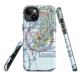 Cape May County Airport (WWD) VFR Sectional  Tough iPhone Case