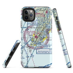 Cape May County Airport (WWD) VFR Sectional  Tough iPhone Case