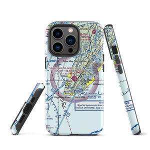 Cape May County Airport (WWD) VFR Sectional  Tough iPhone Case