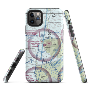 Cape Romanzof LRRS Airport (CZF) VFR Sectional  Tough iPhone Case