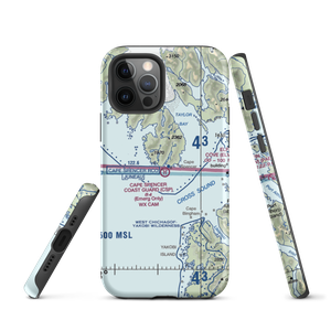 Cape Spencer C.G. Heliport (CSP) VFR Sectional  Tough iPhone Case