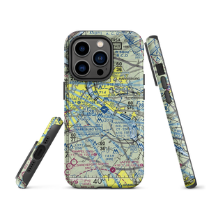 Capital City Airport (CXY) VFR Sectional  Tough iPhone Case