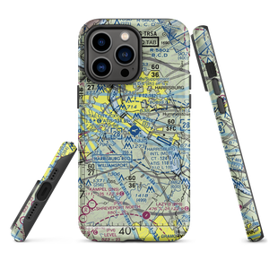 Capital City Airport (CXY) VFR Sectional  Tough iPhone Case