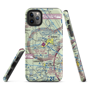 Capital City Airport (FFT) VFR Sectional  Tough iPhone Case