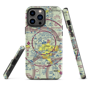 Capital City Airport (LAN) VFR Sectional  Tough iPhone Case