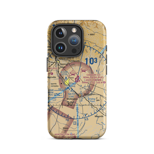 Carbon County Regional/Buck Davis Field (PUC) VFR Sectional  Tough iPhone Case