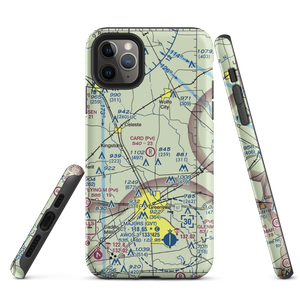 Card Aerodrome (0TX9) VFR Sectional  Tough iPhone Case