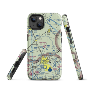 Card Aerodrome (0TX9) VFR Sectional  Tough iPhone Case