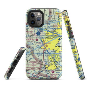 Cardiff Brothers Airport (US-0240) VFR Sectional  Tough iPhone Case