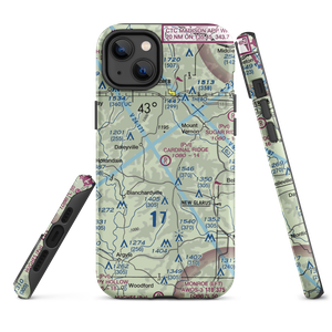 Cardinal Ridge Airport (WI24) VFR Sectional  Tough iPhone Case