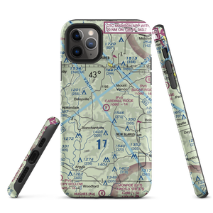 Cardinal Ridge Airport (WI24) VFR Sectional  Tough iPhone Case