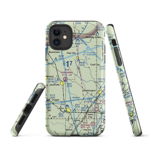 Careferre Acres Airport (8II1) VFR Sectional  Tough iPhone Case