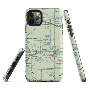 Carl Ensor Airport (61MO) VFR Sectional  Tough iPhone Case