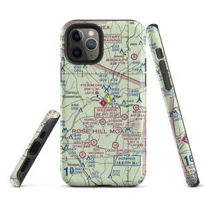 Carl Folsom Airport (14J) VFR Sectional  Tough iPhone Case