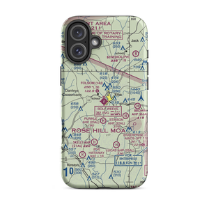 Carl Folsom Airport (14J) VFR Sectional  Tough iPhone Case