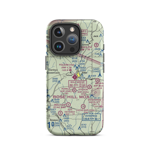 Carl Folsom Airport (14J) VFR Sectional  Tough iPhone Case