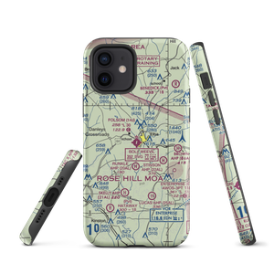 Carl Folsom Airport (14J) VFR Sectional  Tough iPhone Case