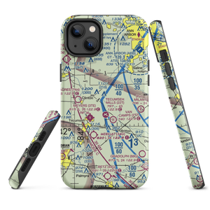 Carl's Airport (MI70) VFR Sectional  Tough iPhone Case