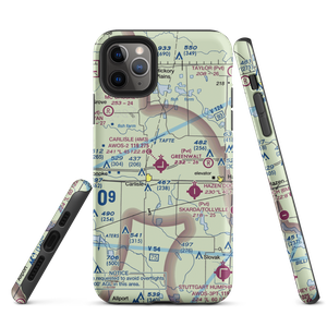 Carlisle Municipal Airport (4M3) VFR Sectional  Tough iPhone Case