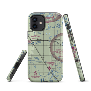 Carlson Agricultural Airport (1MY1) VFR Sectional  Tough iPhone Case