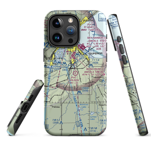 Carlson Airport (9WI9) VFR Sectional  Tough iPhone Case