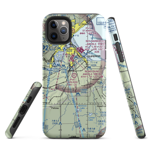 Carlson Airport (9WI9) VFR Sectional  Tough iPhone Case