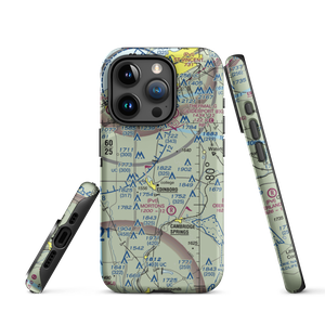 Carlson Airport (PN06) VFR Sectional  Tough iPhone Case