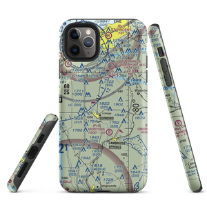 Carlson Airport (PN06) VFR Sectional  Tough iPhone Case