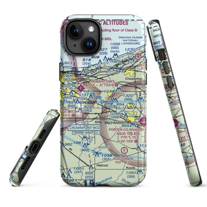 Carlson Farm Airport (3IN3) VFR Sectional  Tough iPhone Case