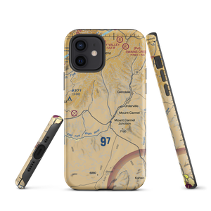 Carmel Mountain Ranch Airport (UT37) VFR Sectional  Tough iPhone Case