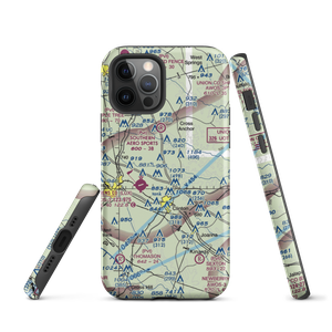 Carolina Cow Country Airport (17SC) VFR Sectional  Tough iPhone Case